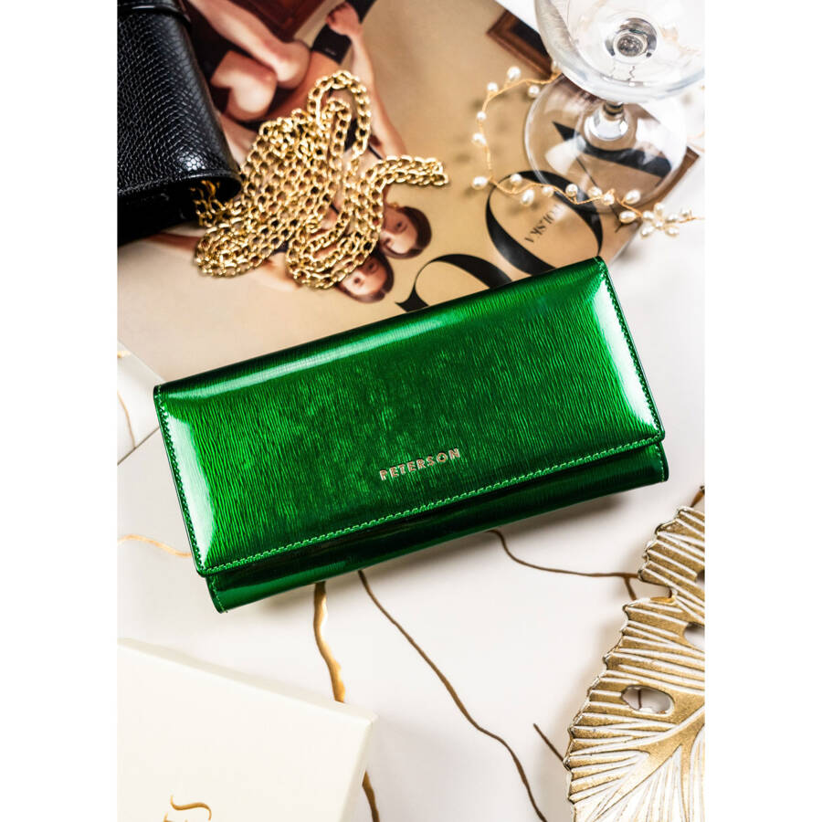 Īstas ādas sieviešu maks Peterson L217 D1487