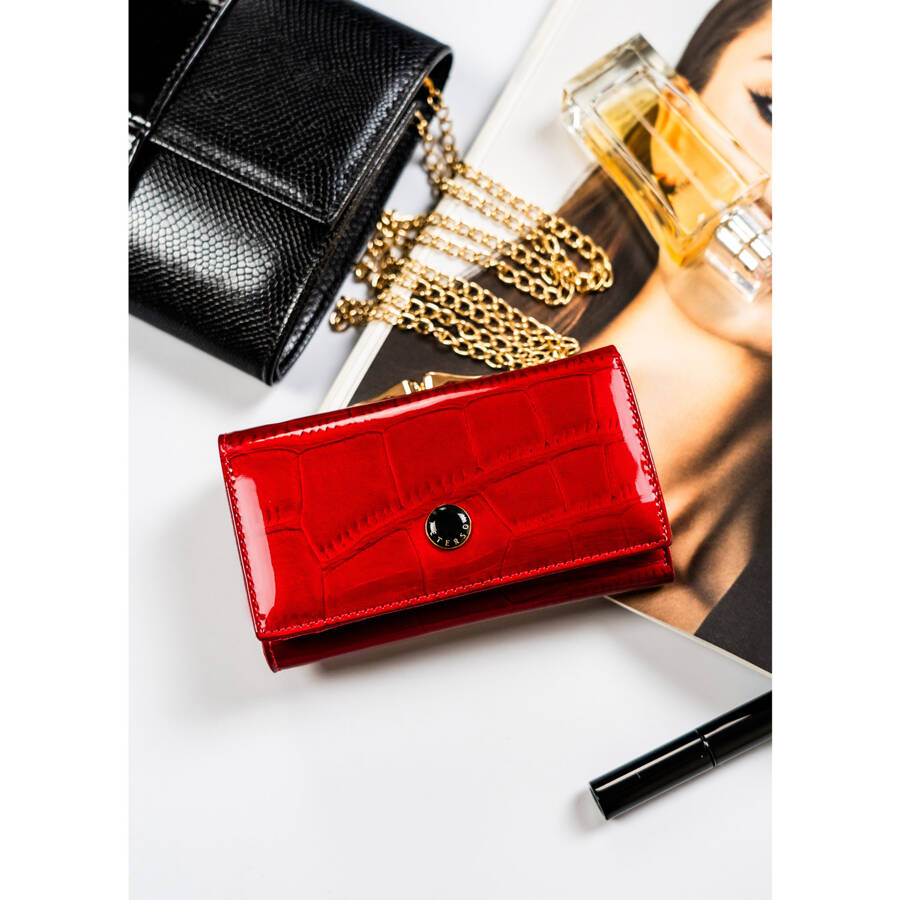 Īstas ādas sieviešu maks Peterson L218 D1486