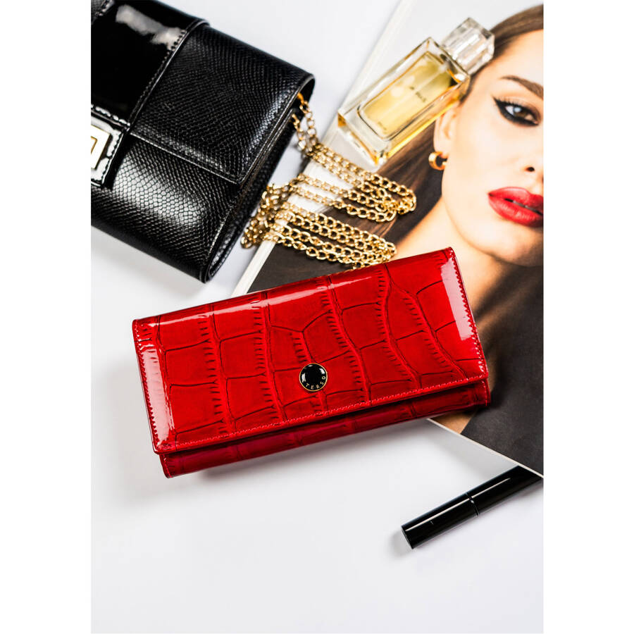 Īstas ādas sieviešu maks Peterson L219 D1485