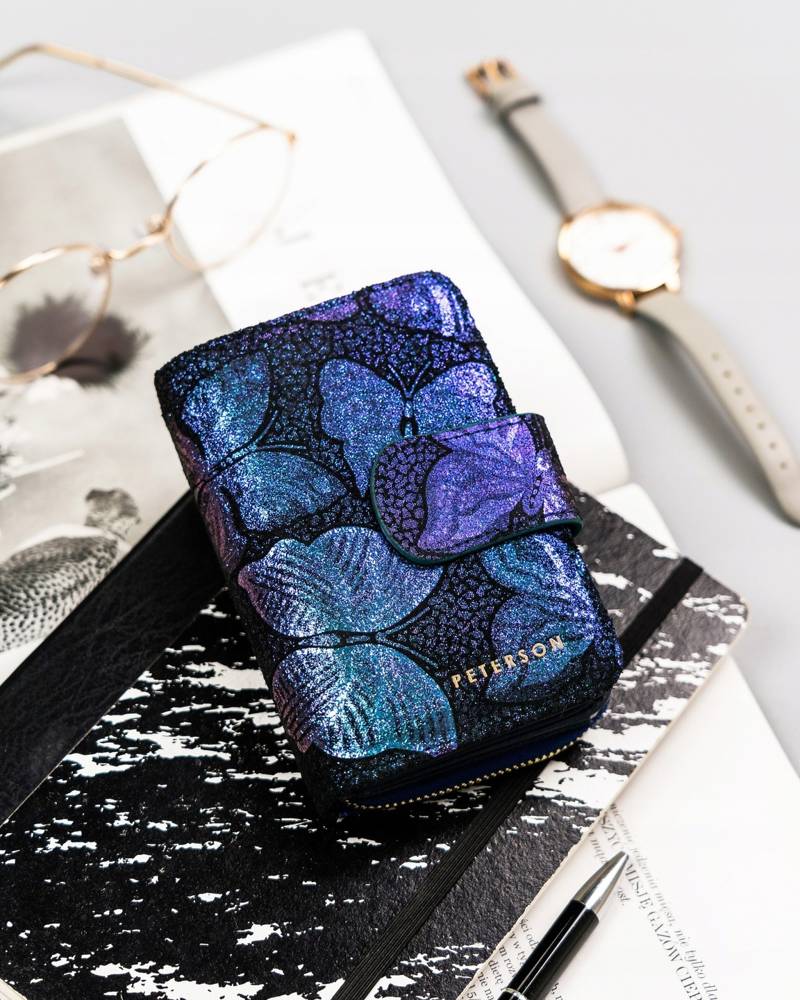 Īstas ādas sieviešu maks Peterson L21 D1495