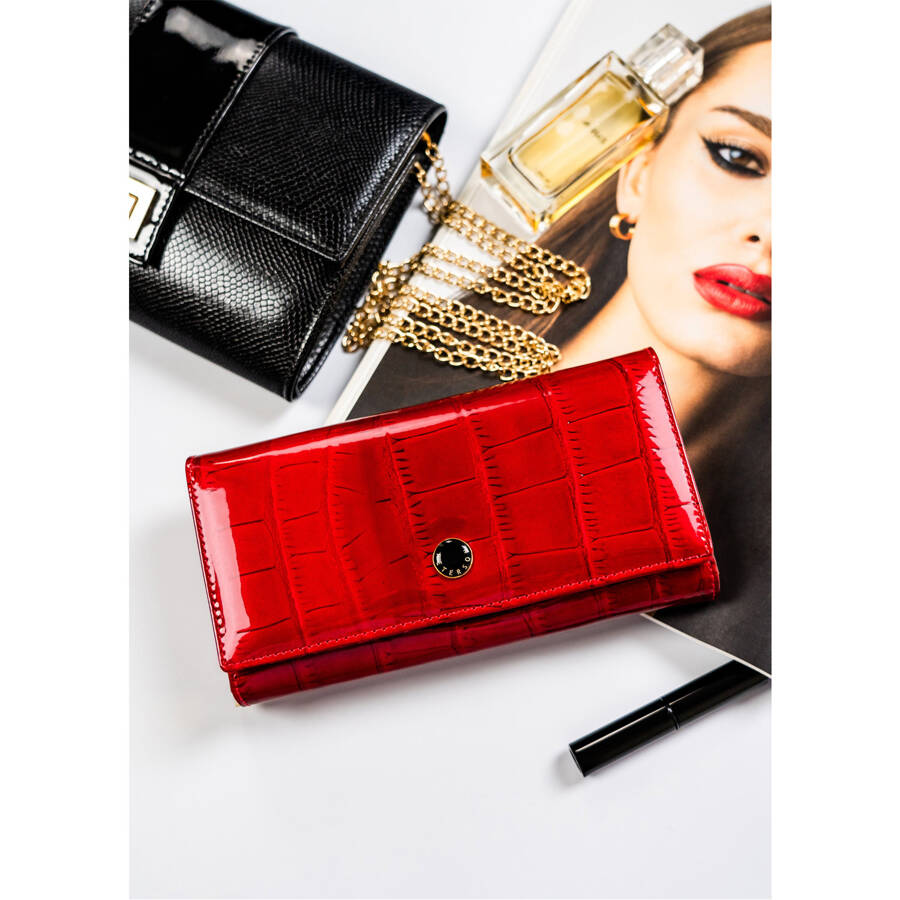 Īstas ādas sieviešu maks Peterson L220 D1483