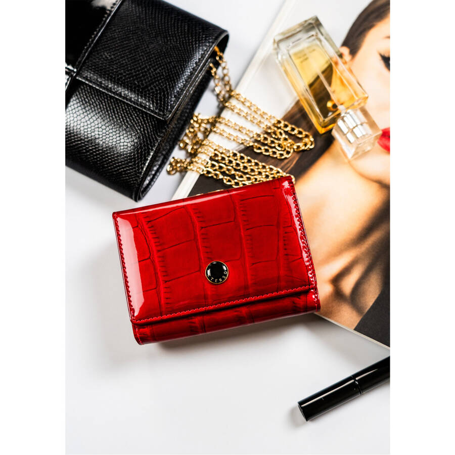 Īstas ādas sieviešu maks Peterson L226 D1477