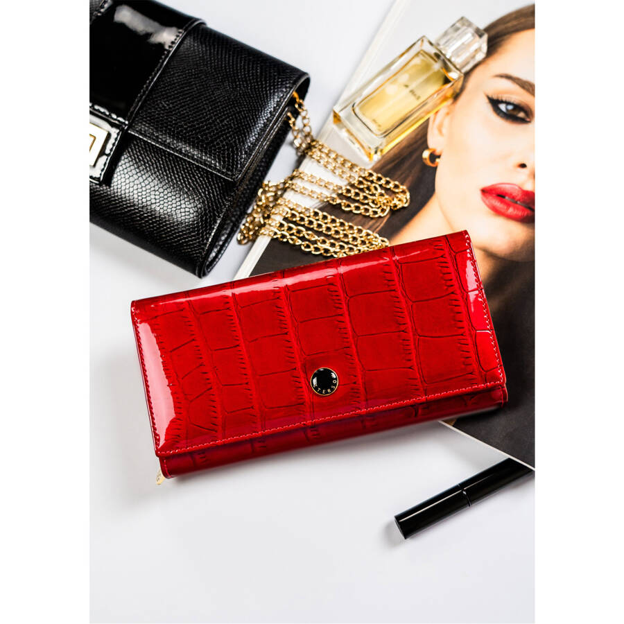 Īstas ādas sieviešu maks Peterson L227 D1476