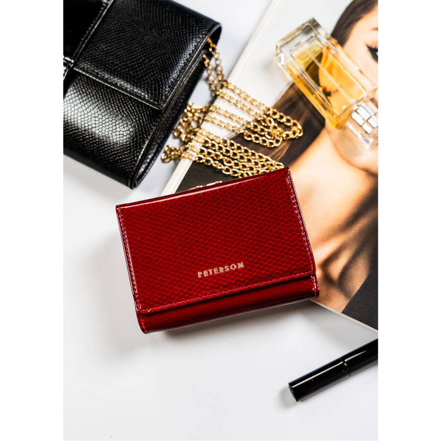 Īstas ādas sieviešu maks Peterson L235 D1467