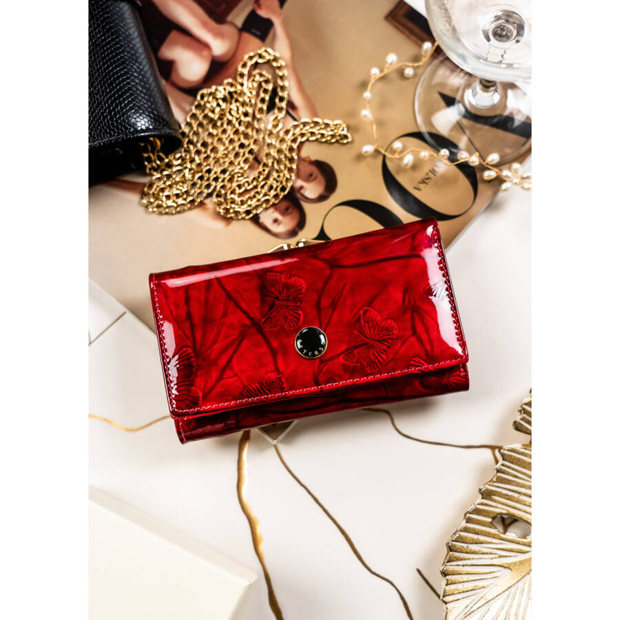 Īstas ādas sieviešu maks Peterson L240 D1461