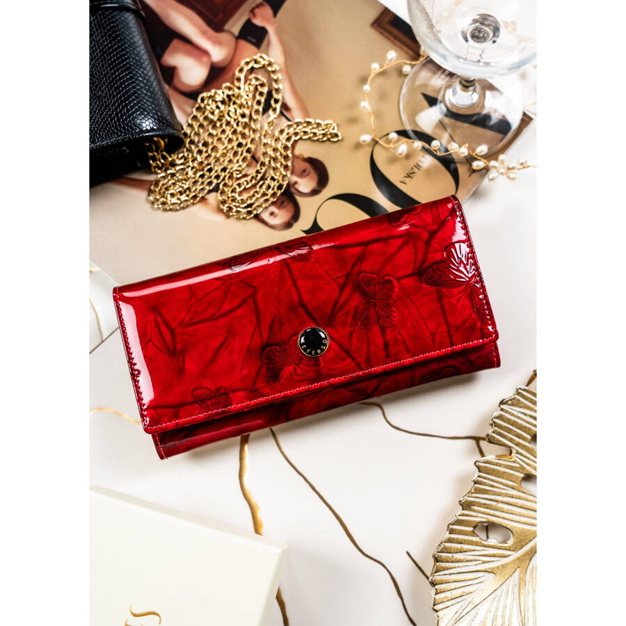 Īstas ādas sieviešu maks Peterson L241 D1460