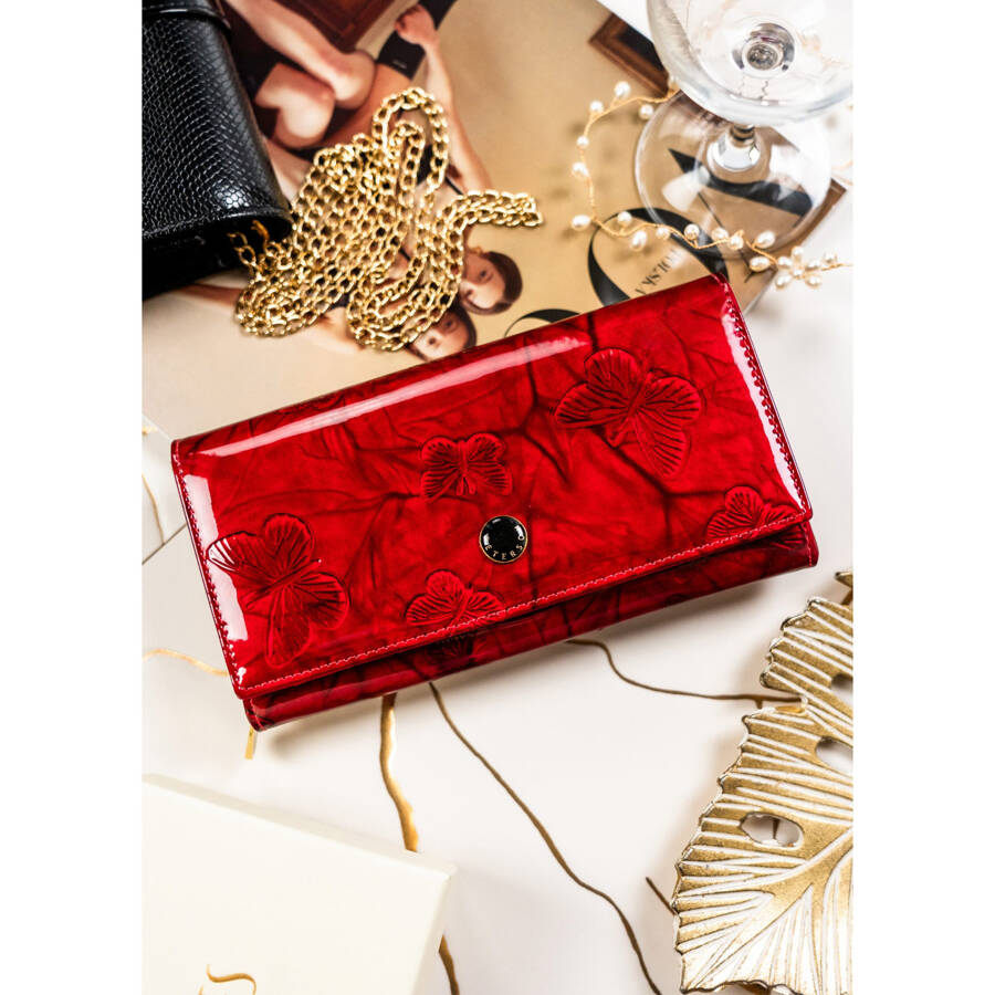 Īstas ādas sieviešu maks Peterson L242 D1459