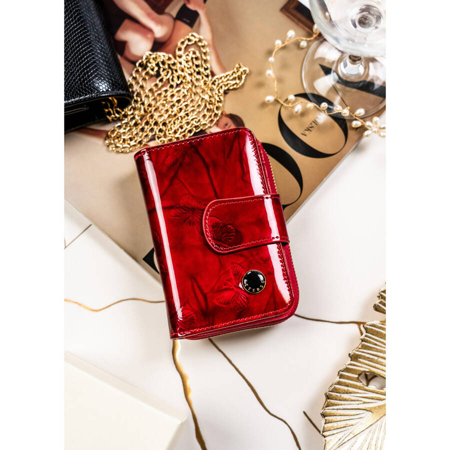 Īstas ādas sieviešu maks Peterson L245 D1456