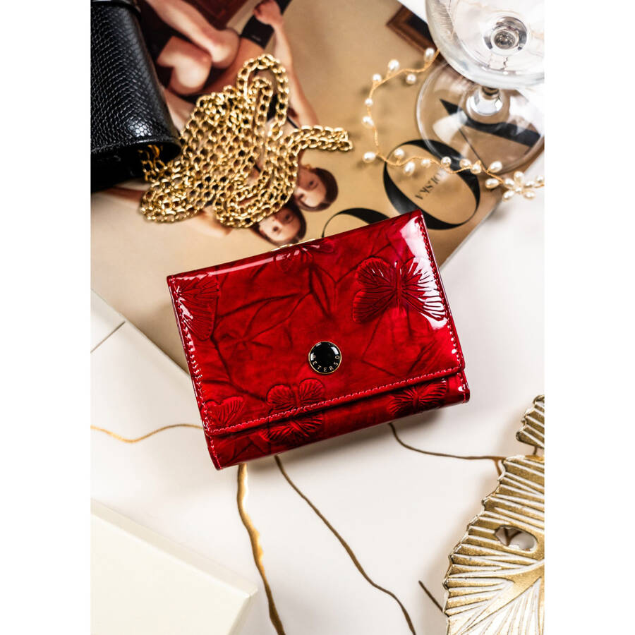 Īstas ādas sieviešu maks Peterson L248 D1453