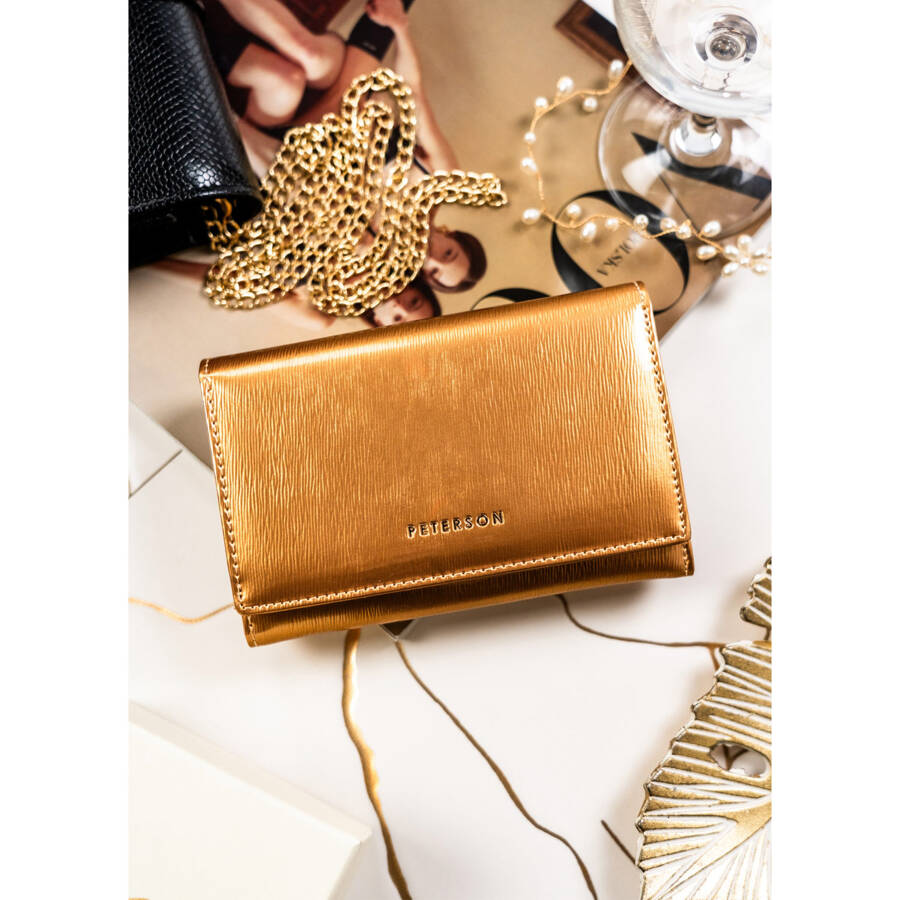 Īstas ādas sieviešu maks Peterson L256 D1444