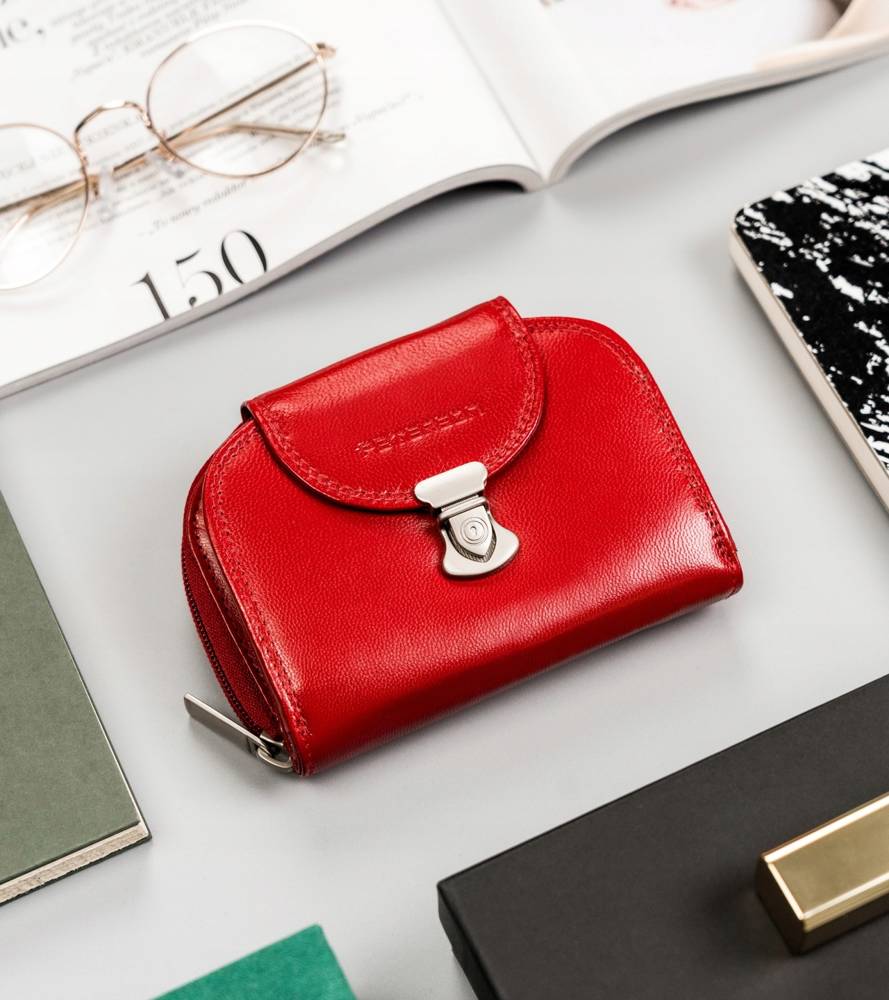 Īstas ādas sieviešu maks Peterson L41 D1410