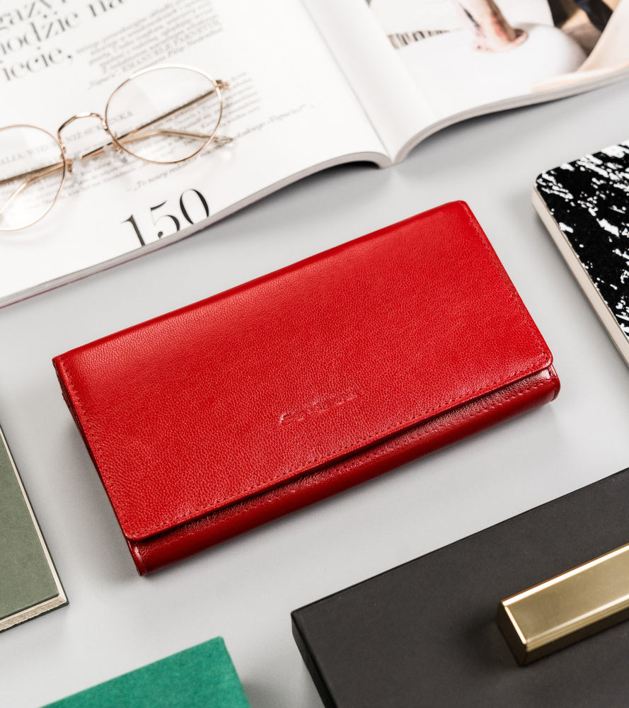 Īstas ādas sieviešu maks Peterson L46 D1405