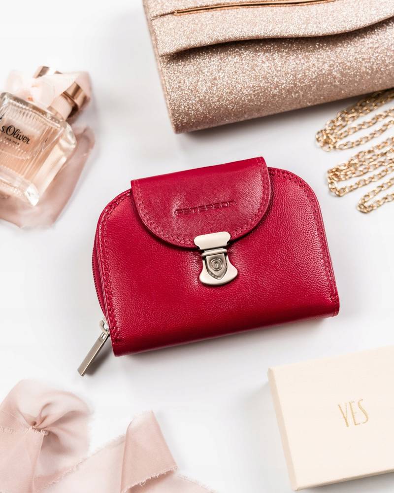 Īstas ādas sieviešu maks Peterson L49 D1402