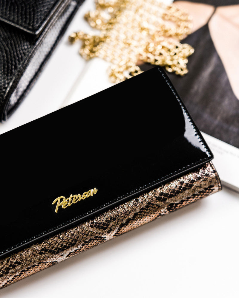 Īstas ādas sieviešu maks Peterson L4 D1412