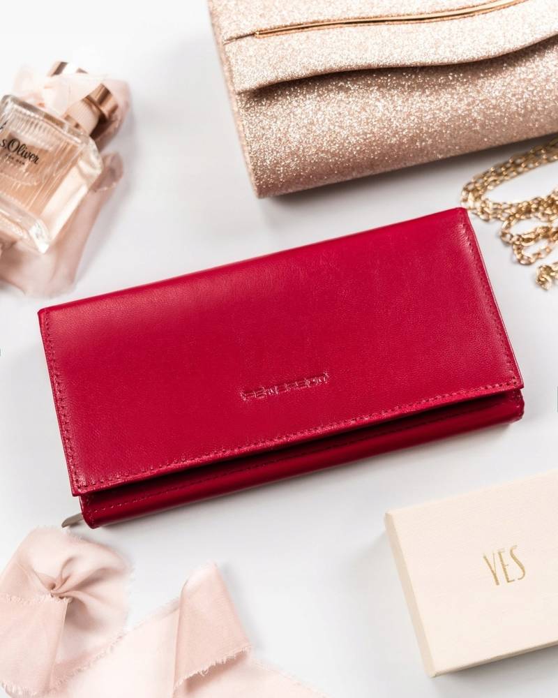 Īstas ādas sieviešu maks Peterson L53 D1397