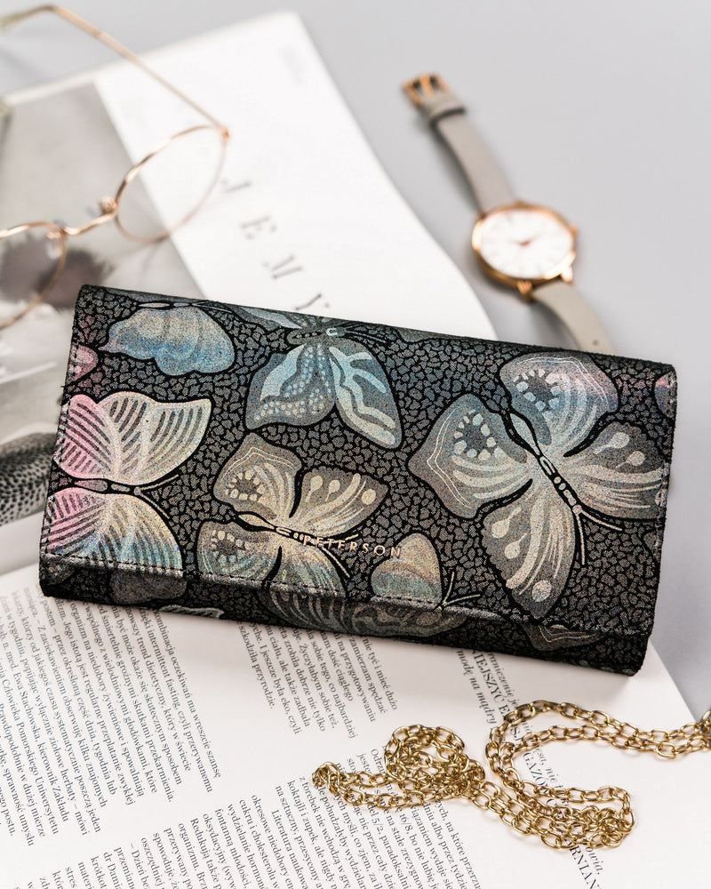 Īstas ādas sieviešu maks Peterson L55 D1395