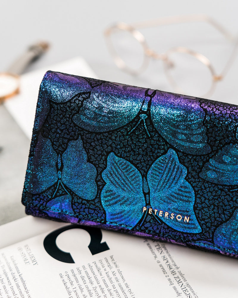 Īstas ādas sieviešu maks Peterson L56 D1394