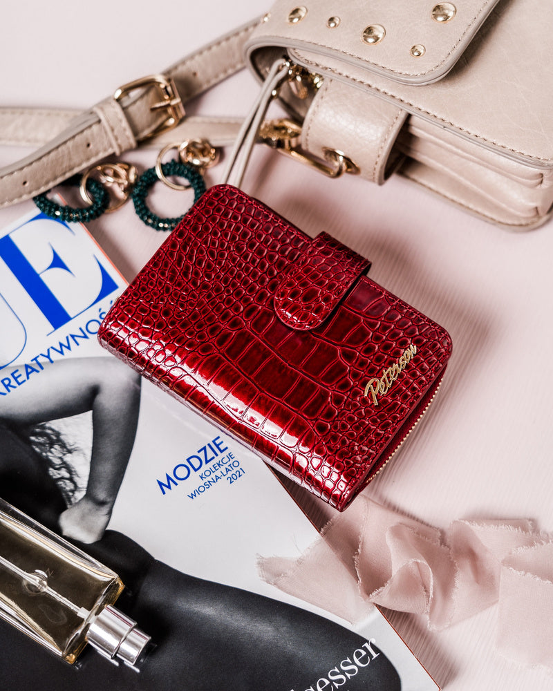 Īstas ādas sieviešu maks Peterson L5 D1401