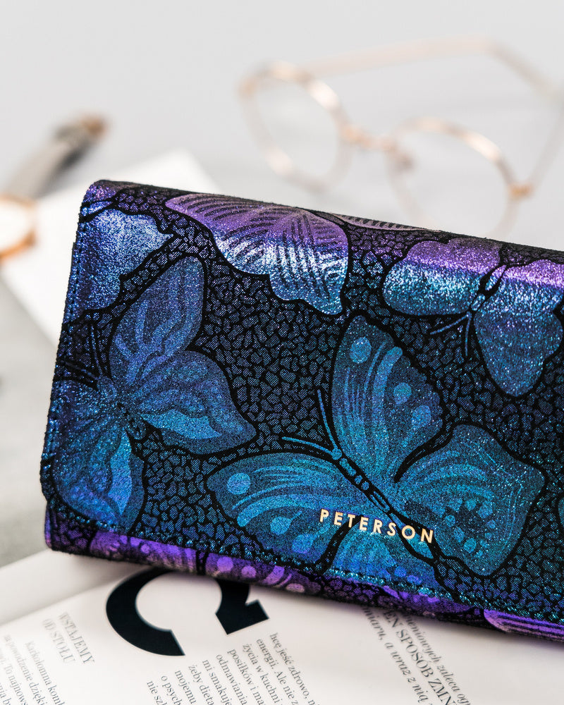 Īstas ādas sieviešu maks Peterson L61 D1388