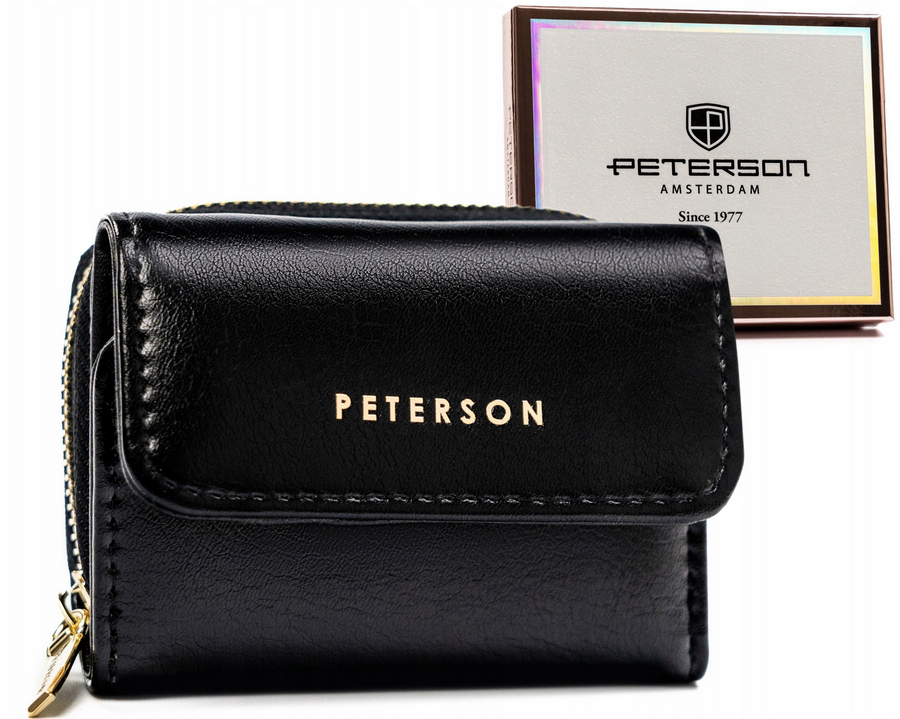 Īstas ādas sieviešu maks Peterson L84 D1363