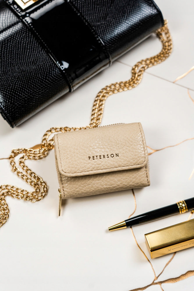 Īstas ādas sieviešu maks Peterson L85 D1362