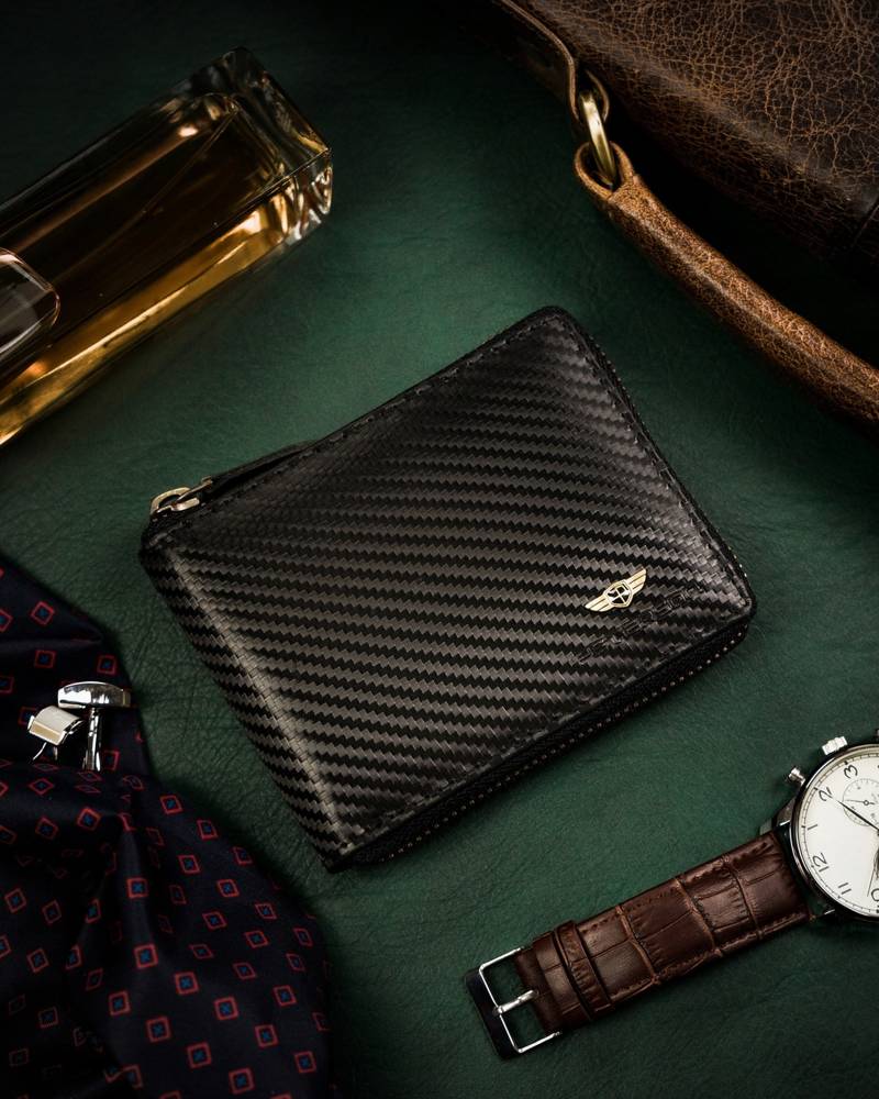 Īstas ādas vīriešu maks Peterson PT104 S1024