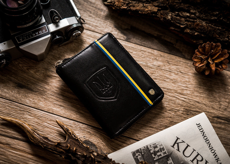 Īstas ādas vīriešu maks Peterson PT109 S1019