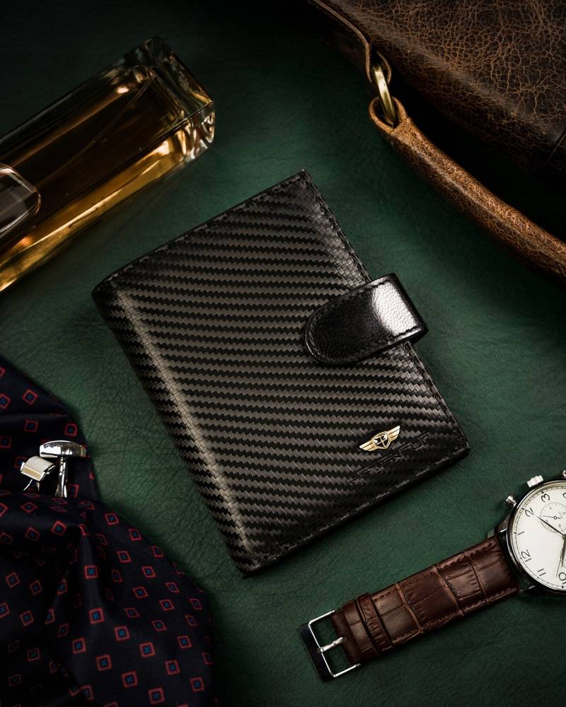 Īstas ādas vīriešu maks Peterson PT112 S1015