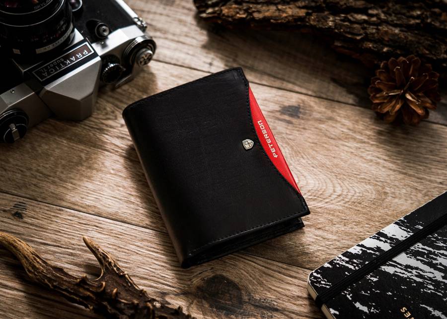 Īstas ādas vīriešu maks Peterson PT14 S985