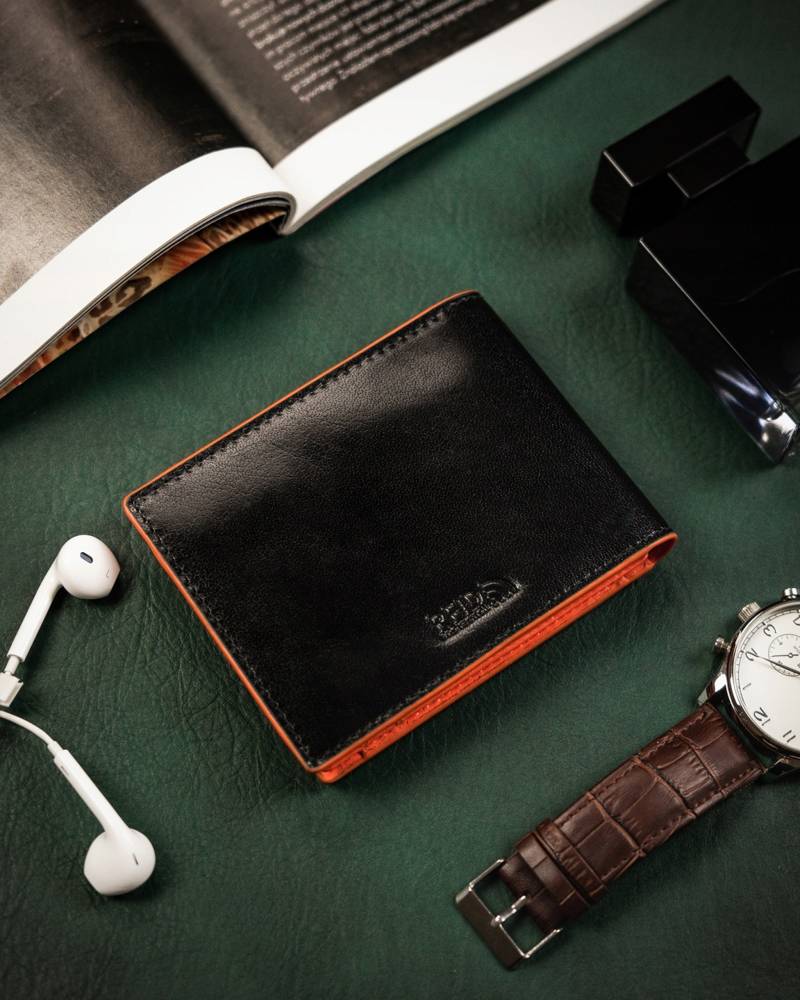 Īstas ādas vīriešu maks Peterson PT153 S970