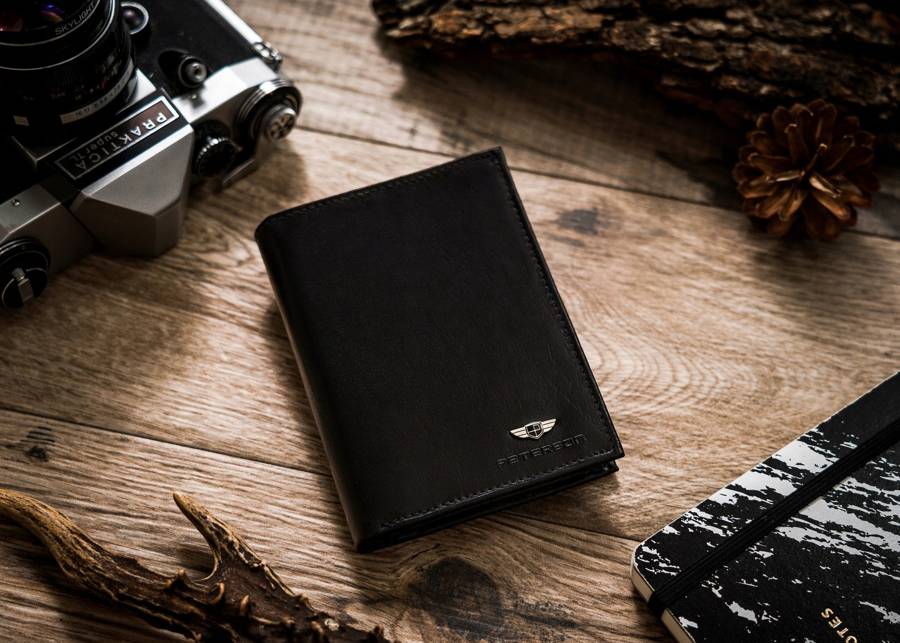 Īstas ādas vīriešu maks Peterson PT16 S963