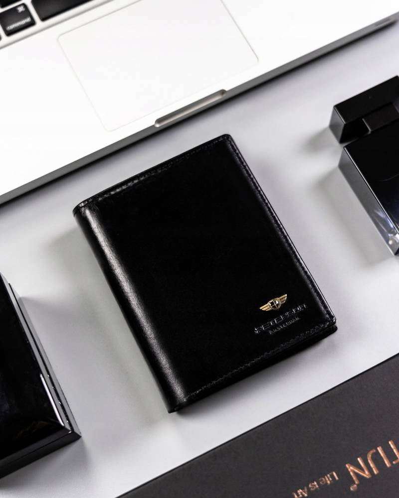 Īstas ādas vīriešu maks Peterson PT179 S942