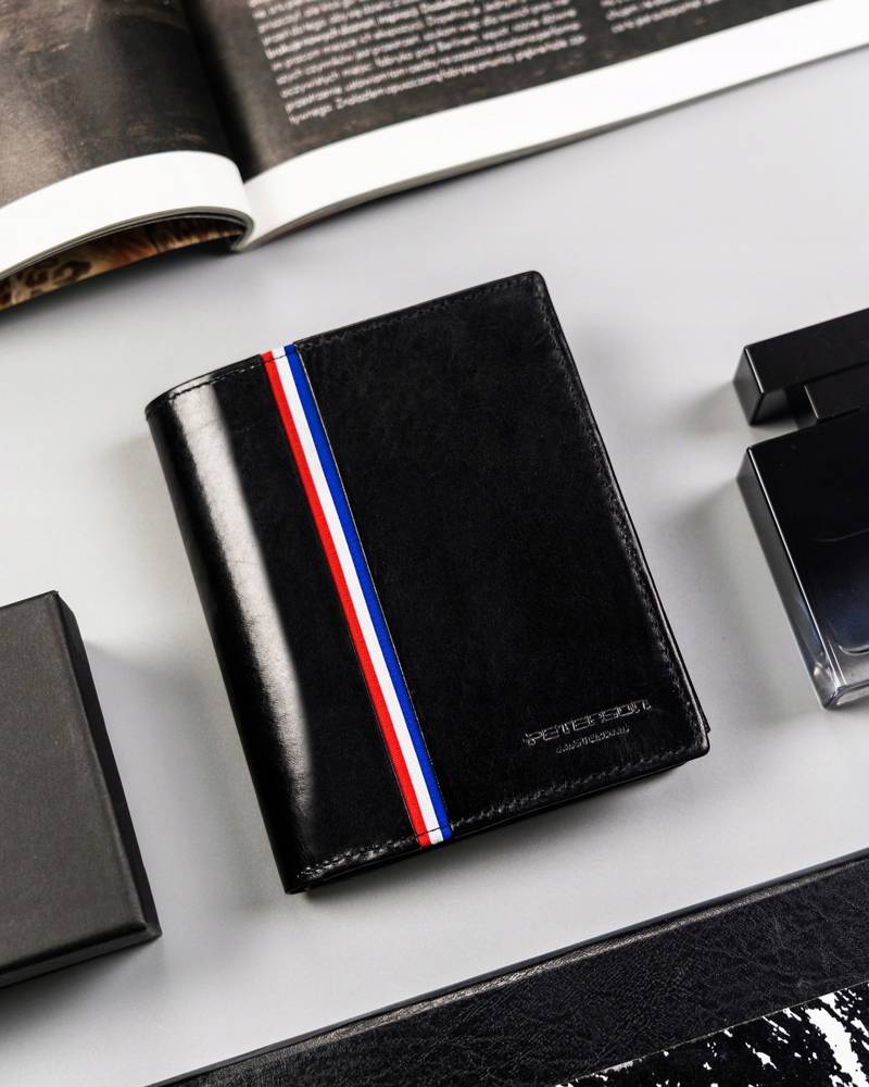 Īstas ādas vīriešu maks Peterson PT188 S932