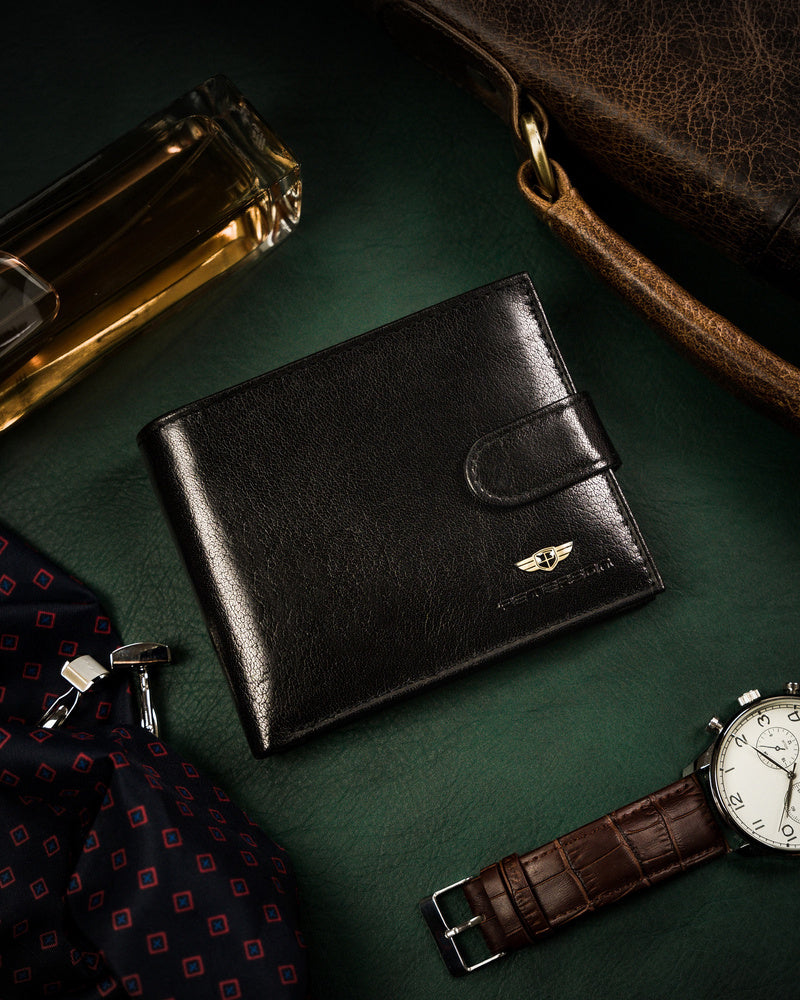 Īstas ādas vīriešu maks Peterson PT192 S927