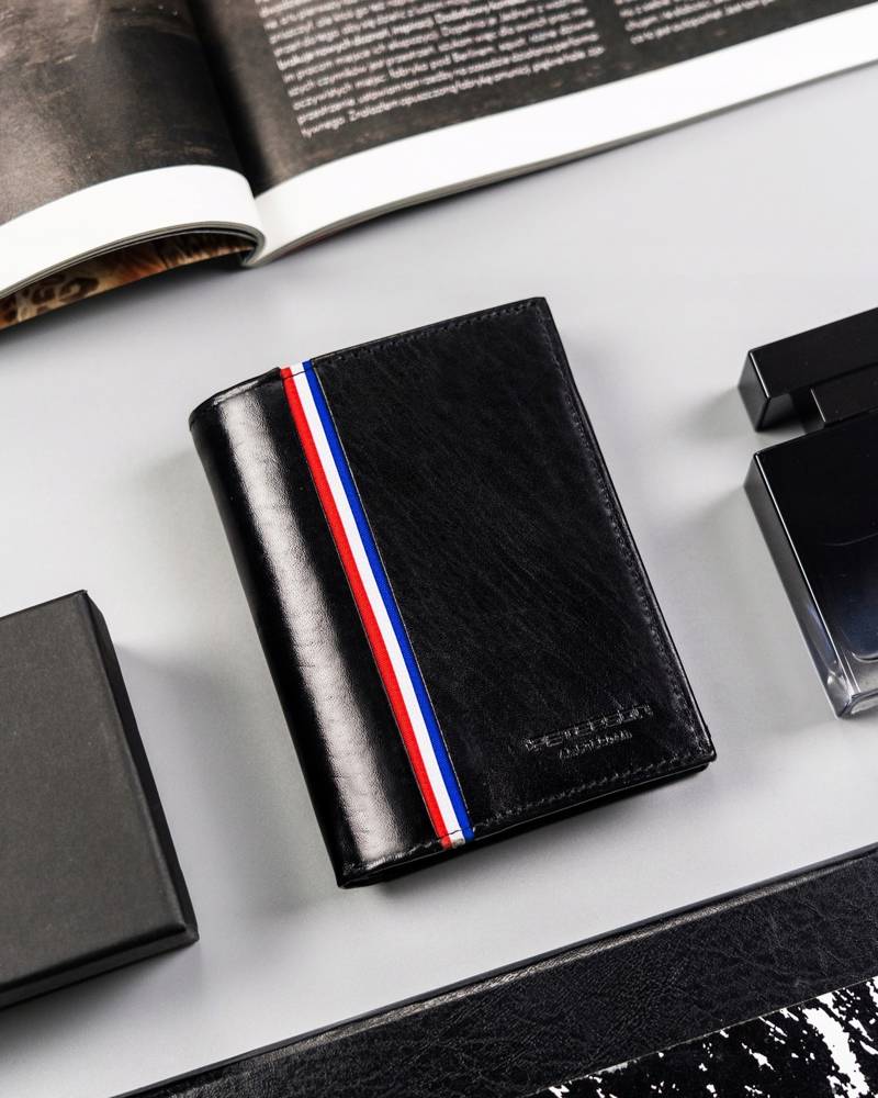 Īstas ādas vīriešu maks Peterson PT194 S925