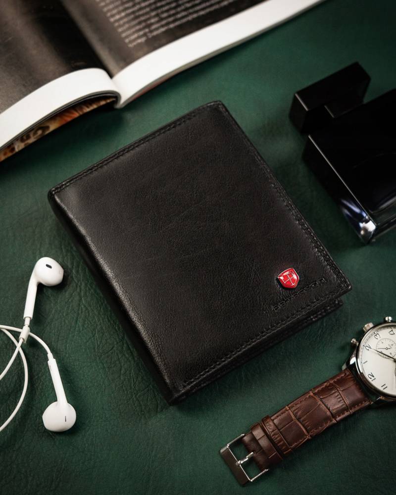 Īstas ādas vīriešu maks Peterson PT198 S921