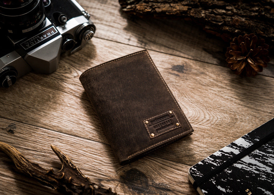 Īstas ādas vīriešu maks Peterson PT20 S918