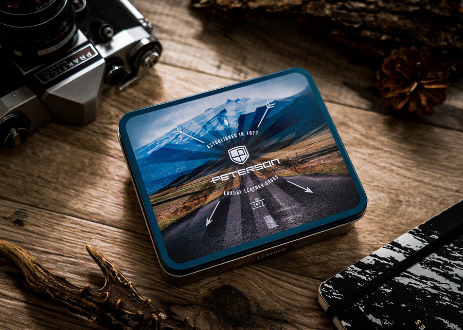 Īstas ādas vīriešu maks Peterson PT21 S907