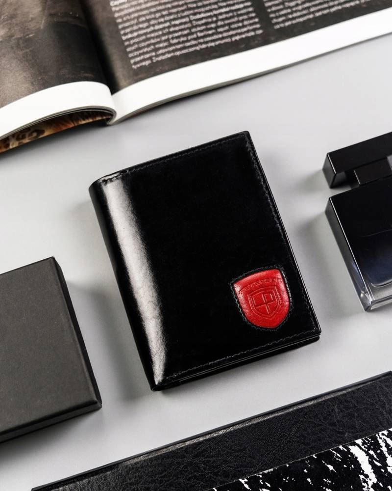 Īstas ādas vīriešu maks Peterson PT227 S888