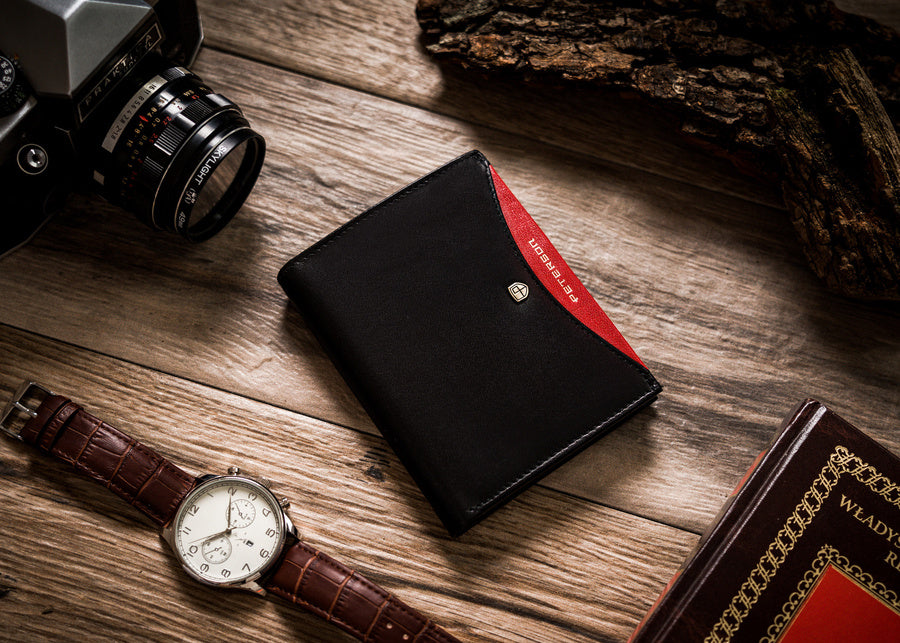 Īstas ādas vīriešu maks Peterson PT23 S885