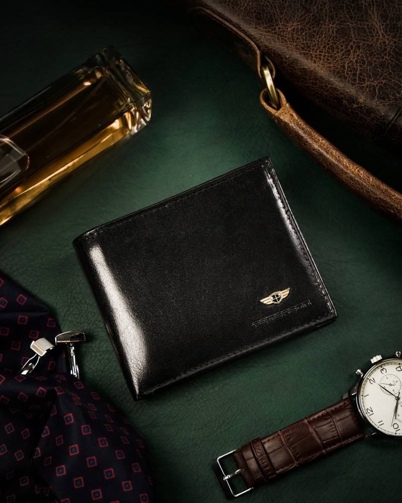 Īstas ādas vīriešu maks Peterson PT248 S865