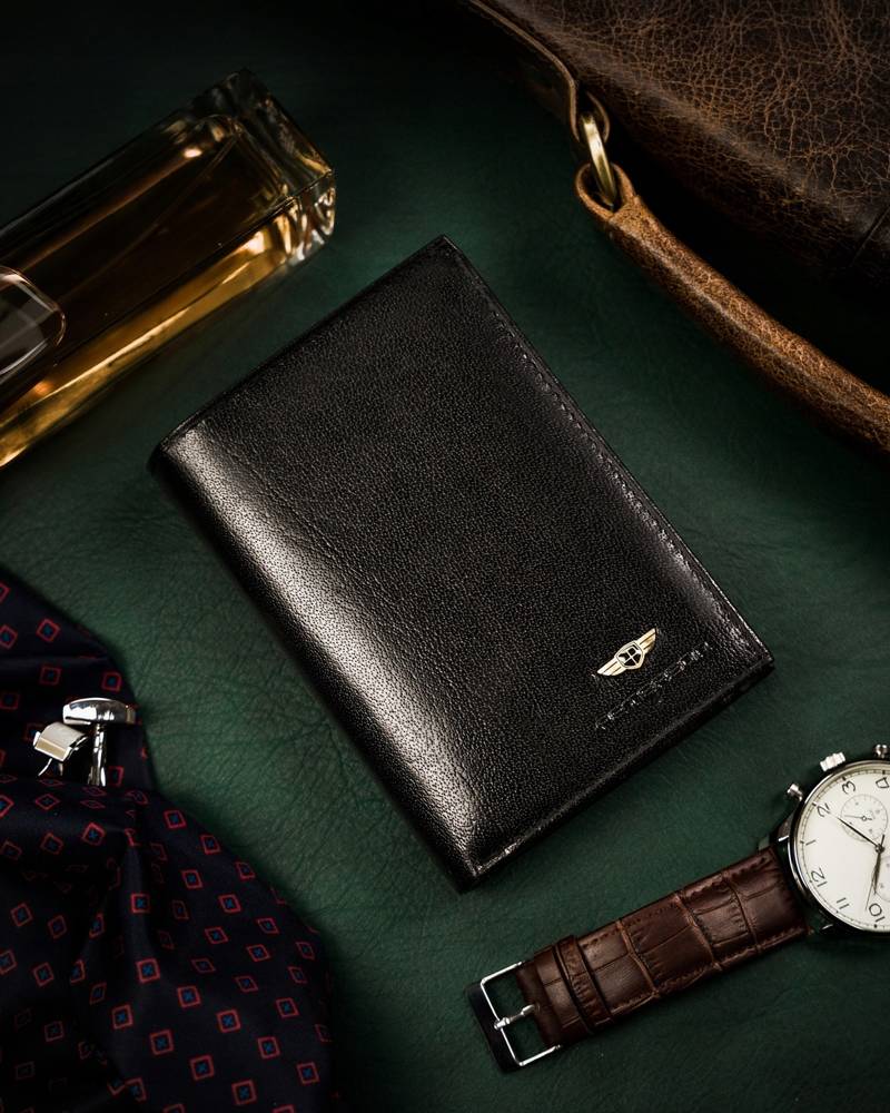 Īstas ādas vīriešu maks Peterson PT250 S862