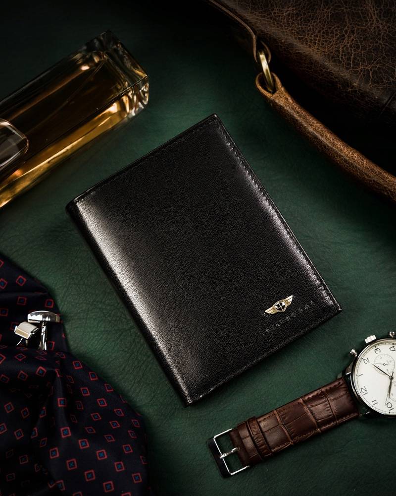 Īstas ādas vīriešu maks Peterson PT253 S859