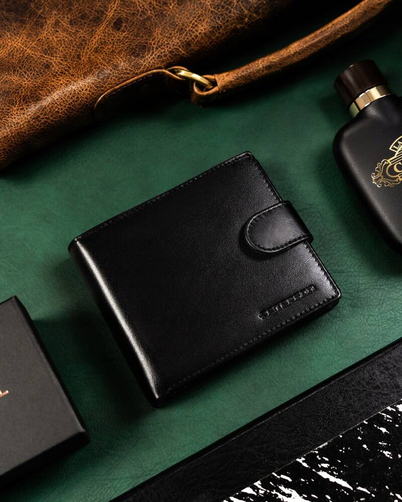 Īstas ādas vīriešu maks Peterson PT261 S850