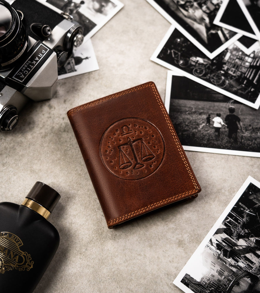 Īstas ādas vīriešu maks Peterson PT271 S839