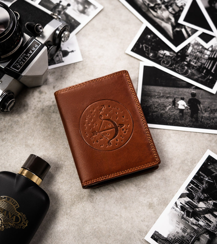 Īstas ādas vīriešu maks Peterson PT273 S837