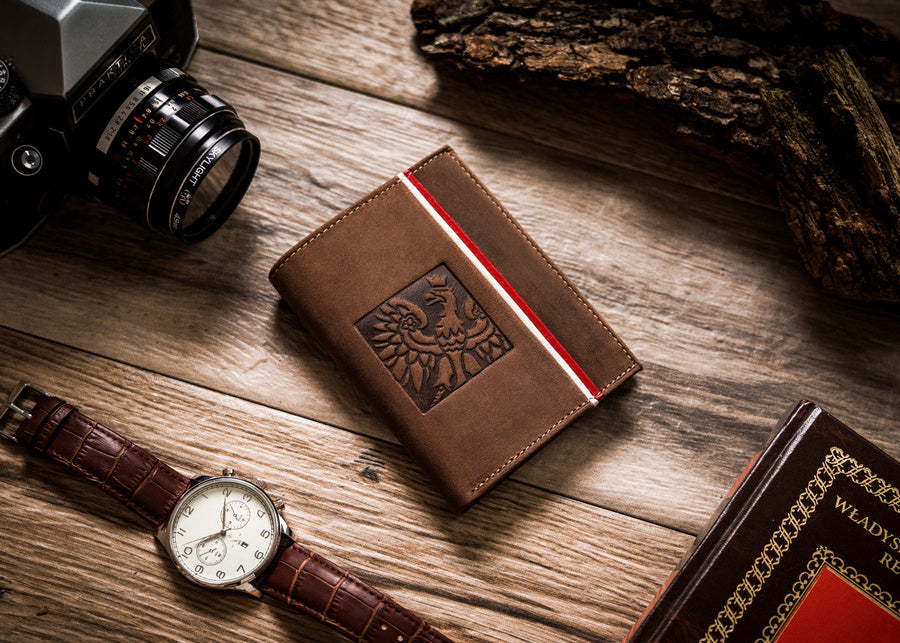 Īstas ādas vīriešu maks Peterson PT27 S841