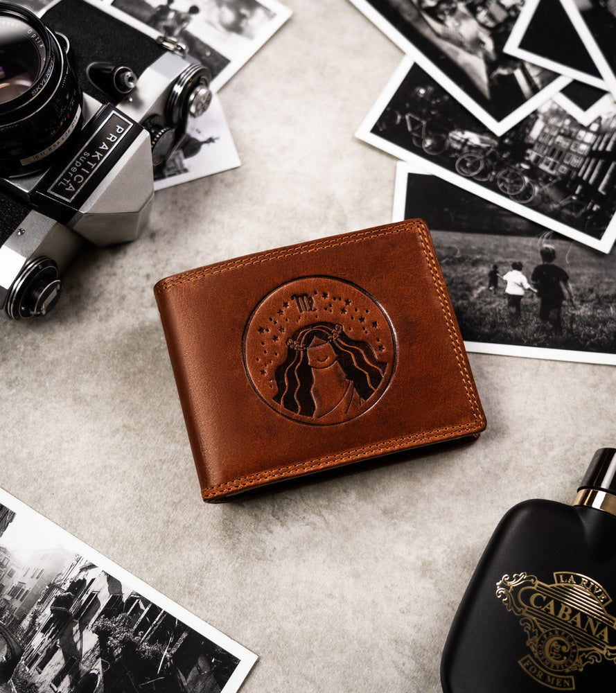 Īstas ādas vīriešu maks Peterson PT282 S827