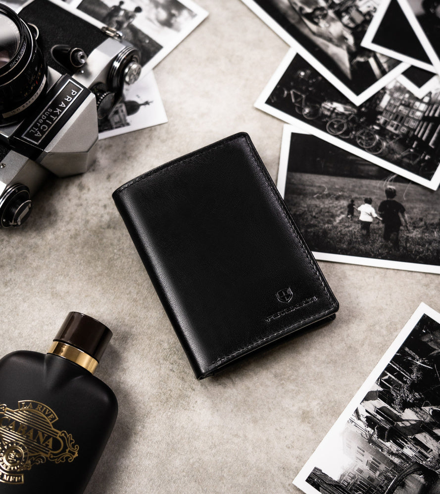 Īstas ādas vīriešu maks Peterson PT286 S823