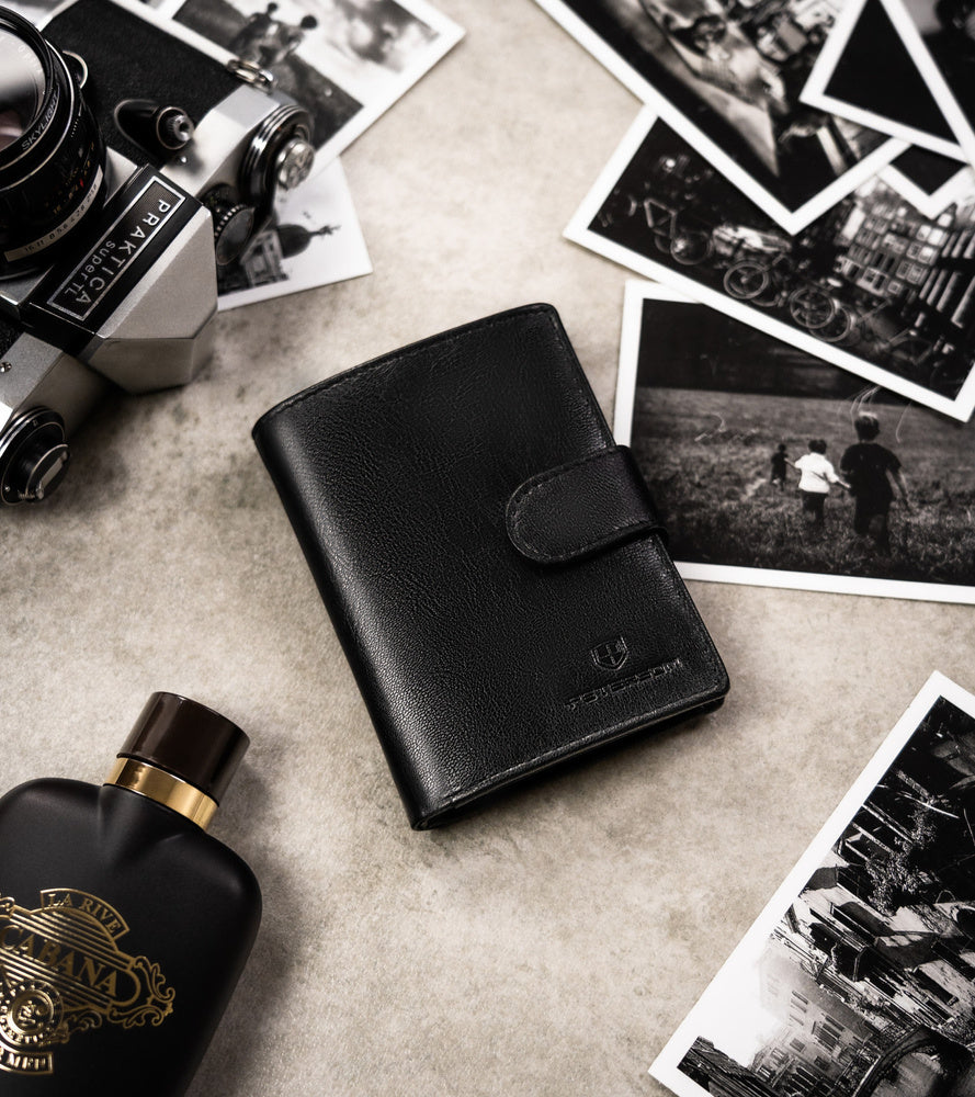 Īstas ādas vīriešu maks Peterson PT287 S822